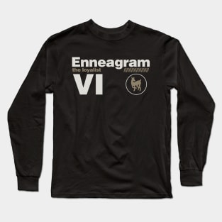 Enneagram 6 Long Sleeve T-Shirt